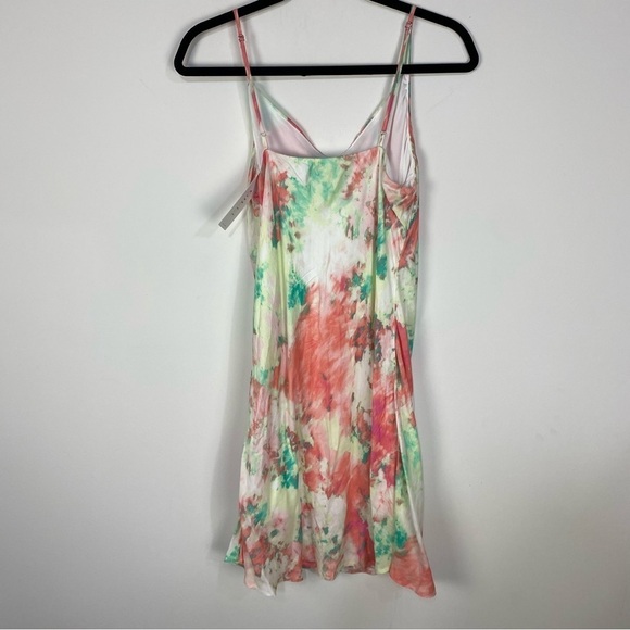 Gilli Tie Dye Midi Slip Dress Summer Spring vacation beach romantic - Picture 2 of 4